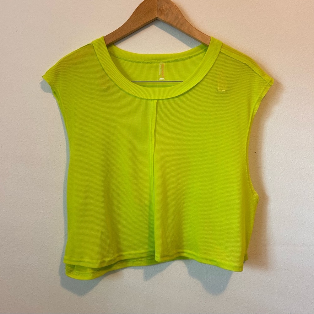Free People Movement Women’s M Neon Green Sleeveless